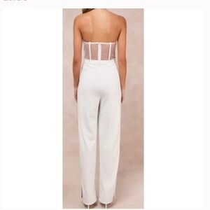Lulu's White Wide Leg Pants